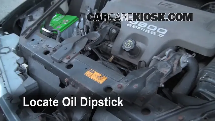 1998 Oldsmobile Intrigue GL 3.8L V6 Oil Check Oil Level